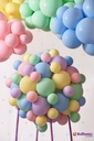 1 Latex  Pastel Menthe T05 3' (90Cm) Vrac - Balloonia