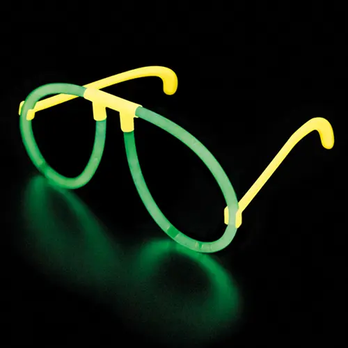 Lot de 2 Paires Lunettes Plastique Lumineux 