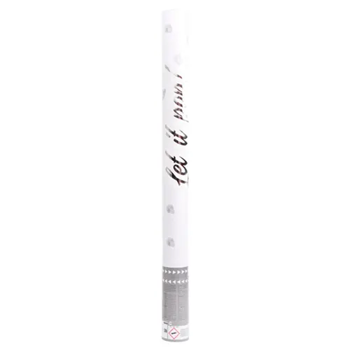 Canon Confettis Papier Pétales Blanc 60cm *1 