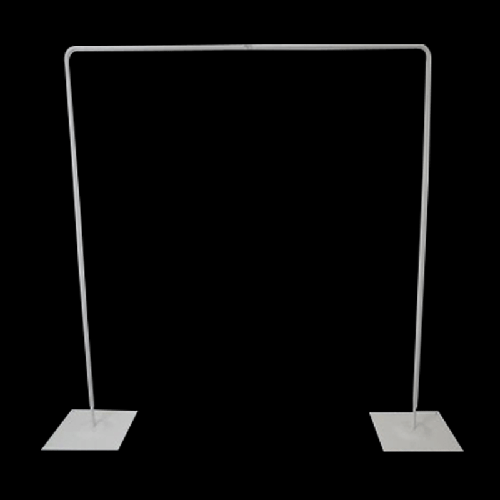 Arche Carrée Blanc En Métal – Borosino 