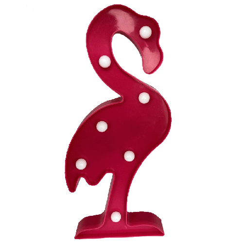 Flamant Rose Led Mini (Environ 25Cm) – Borosino - FDS