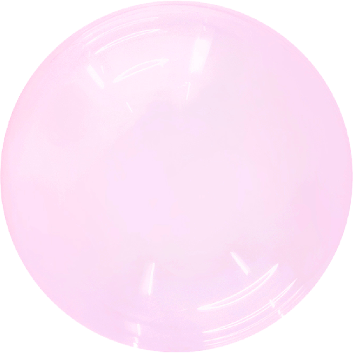 Crystal Bubble 10" Rose - FDS
