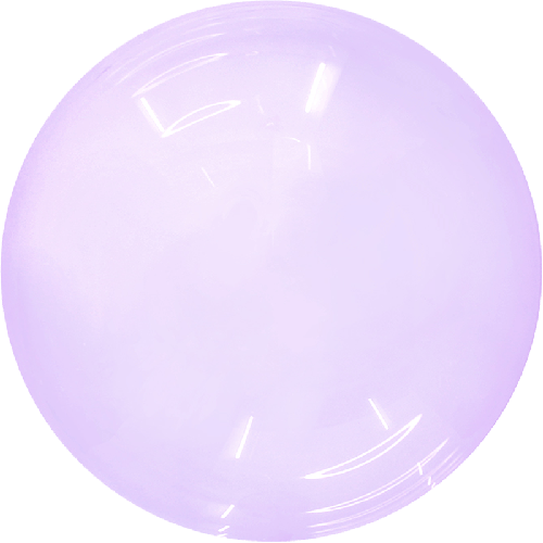 Crystal Bubble 10" Violet