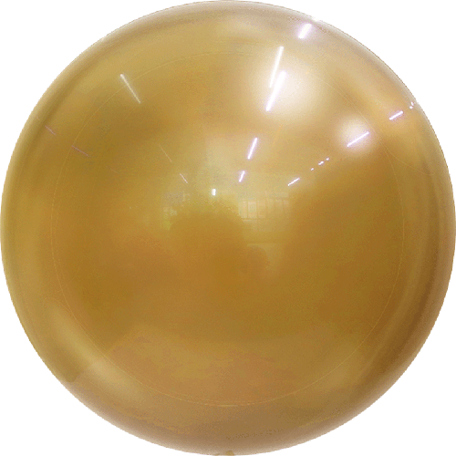Metallic Bubble 12" Chrome Doré - FDS