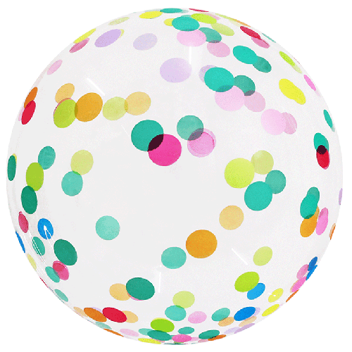 Confetti Bubble 18" Multi - FDS