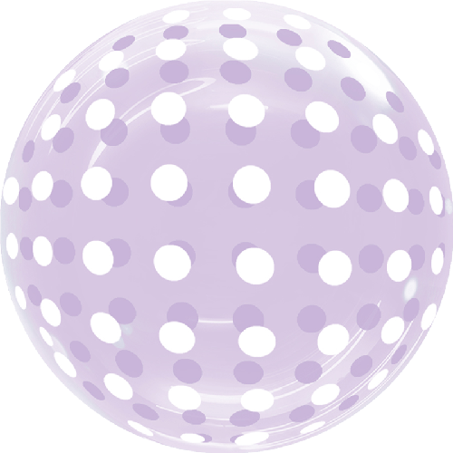 Dots Bubble 18" Violet