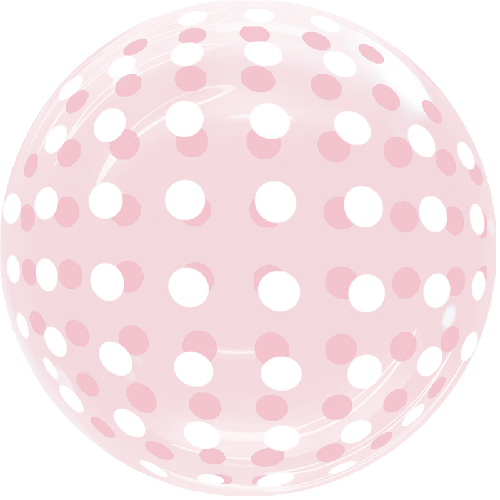 Dots Bubble 18" Rouge - FDS