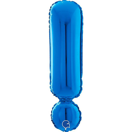 Point d'Exclamation Bleu 26" - Grabo - FDS