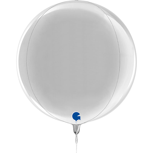 Globe 11" Argent 4D  Vrac - Grabo