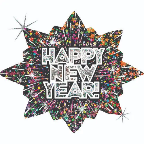 Bursting New Year Holo 32" - Grabo - FDS