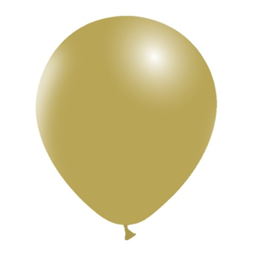 50 Ballons 12" Vintage Moutarde - Balloonia
