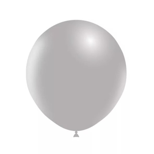 5 Ballons 18" Standard Gray - Balloonia