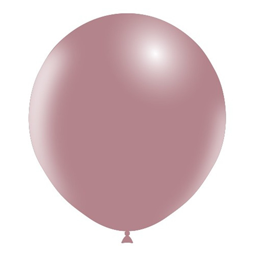 5 Ballons 18" Vintage Rose - Balloonia