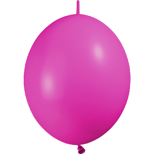 50 Ballons Deco Link 12" Standard Fuchsia - Balloonia