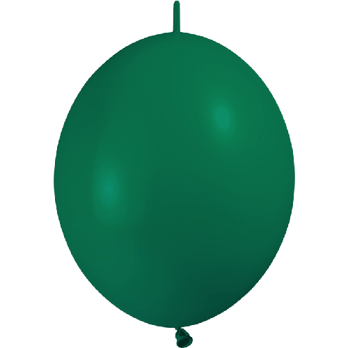 50 Ballons Deco Link 12" Standard Vert Forêt - Balloonia