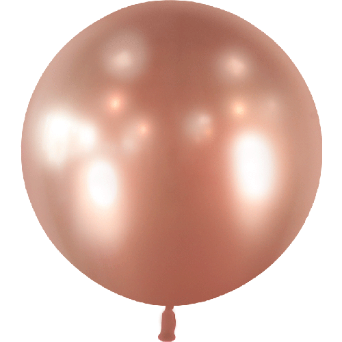 Ballon 2' Doré Rose Brillant Vrac - Balloonia