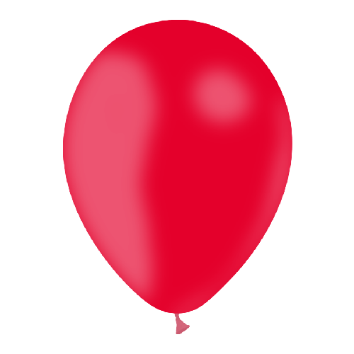 25 Ballons Rouge 5" Standard - Balloonia
