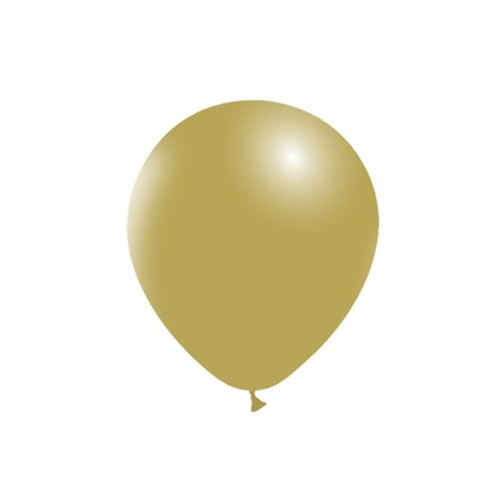 100 Ballons 5" Vintage Moutarde - Balloonia