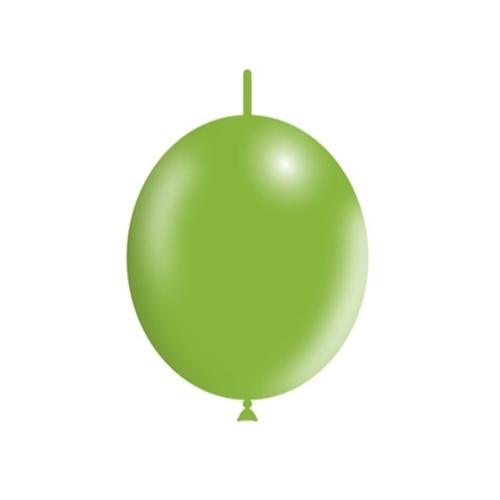 100 Ballons Deco Link 6" (15Cm) Standard Apple Green - Balloonia
