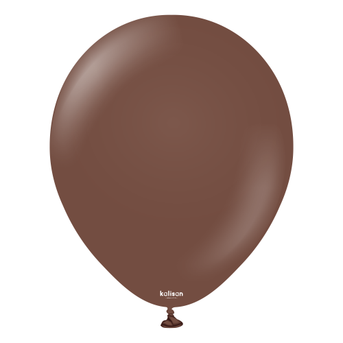 12" Standard Chocolate Brown 100Ct - Kalisan