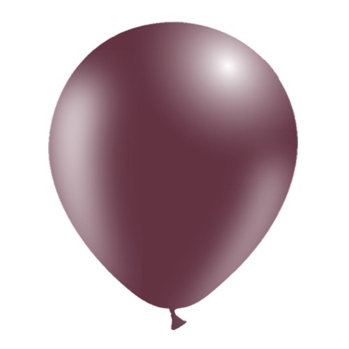 100 Ballons 12" Standard Bordeaux- Balloonia
