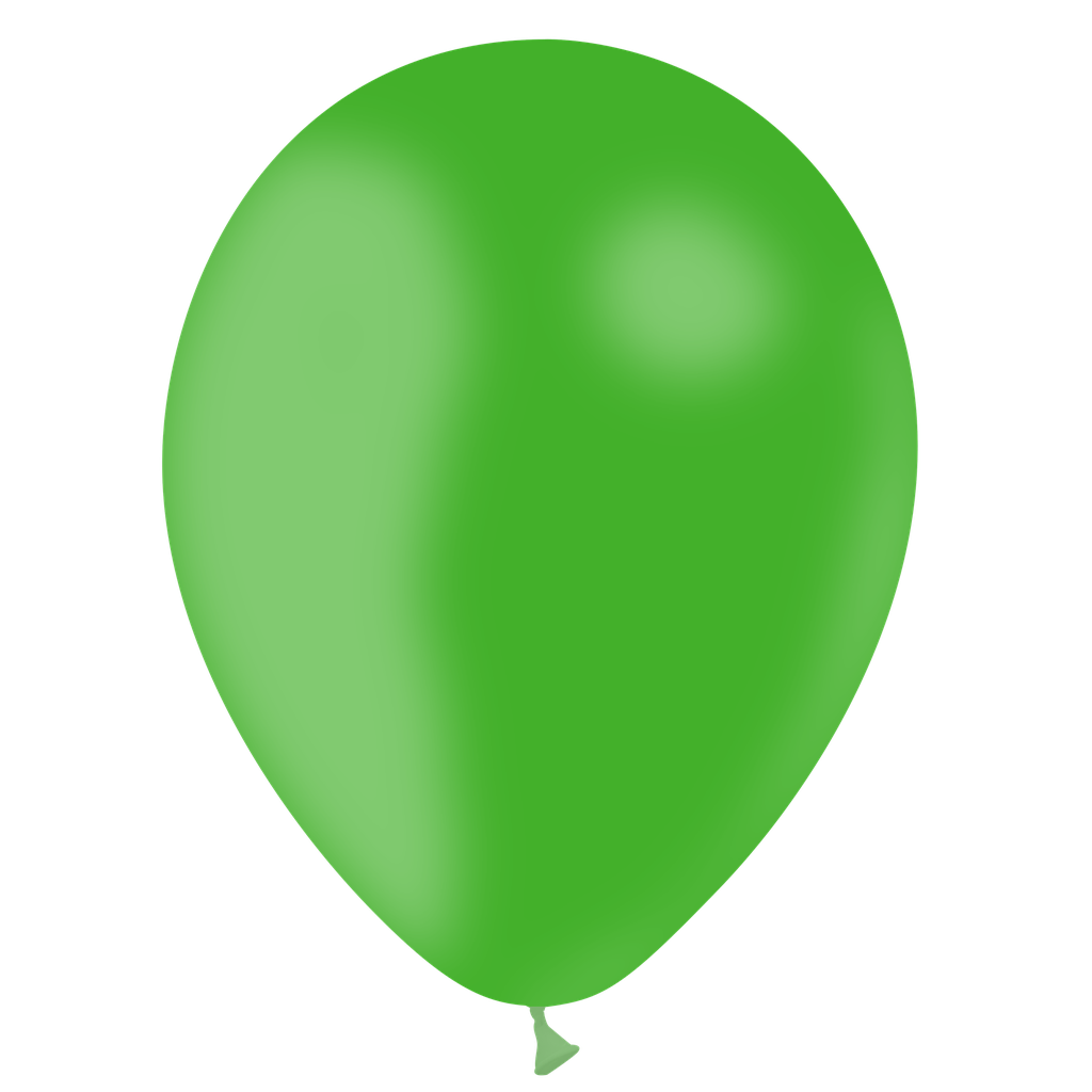50 Ballons 11" Standard Vert