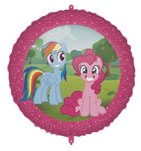 Alu Rond My Little Poney 46Cm - Licence 