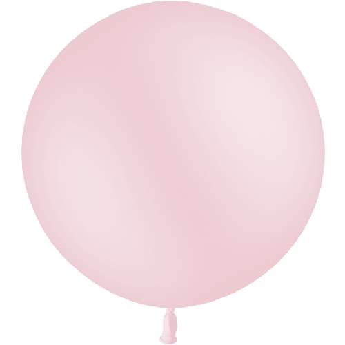 1 Latex Pastel Rose Bébé T02 2' (60Cm) Emballé