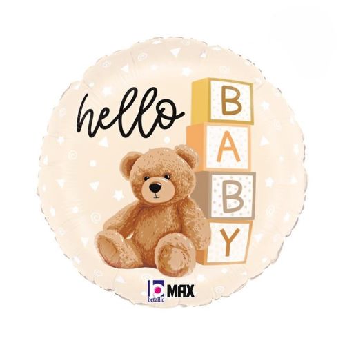 1 Alu 18" Hello Baby Ours - Grabo