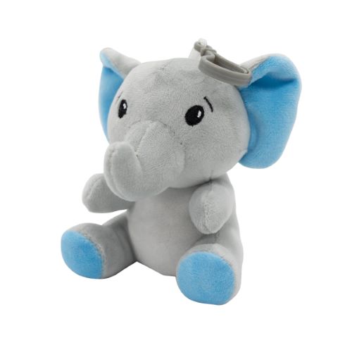  Poids Peluche Eléphant Bleu 11cm - 90g  