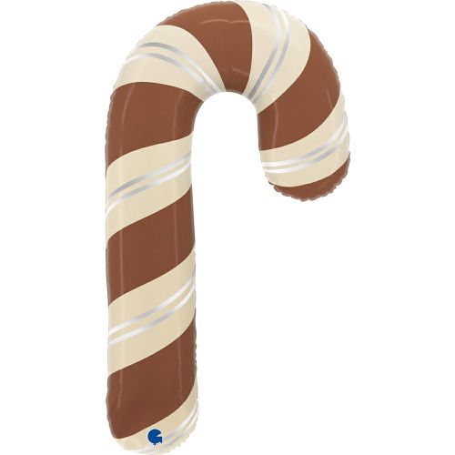 Cannes de Bonbon Chocolat satiné 35" - Grabo