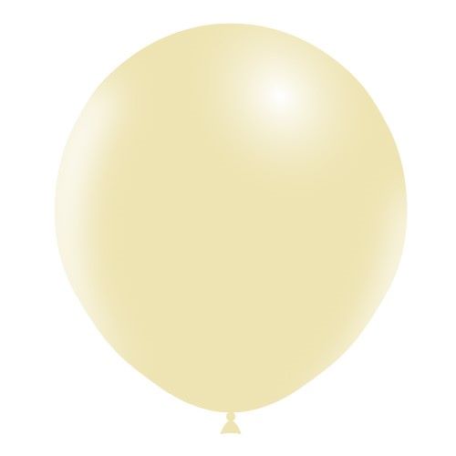 25 Ballons 18" Standard Ivoire - Balloonia