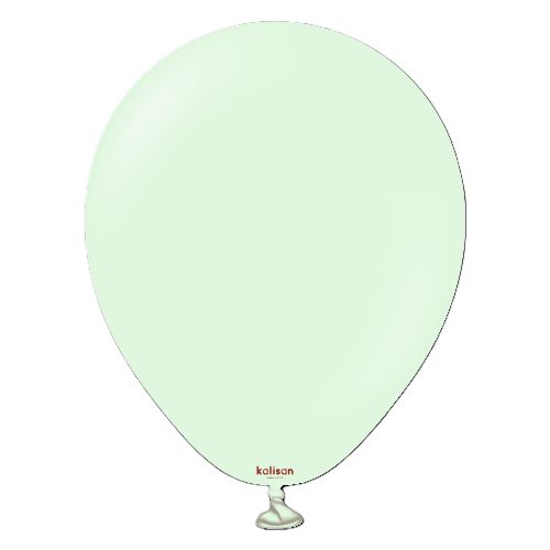 5" Macaron Pale Green 100ct - Kalisan