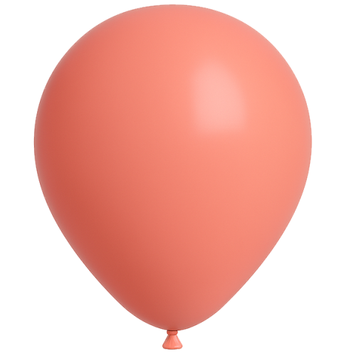 25 Ballons 30cm Pastel Saumon 