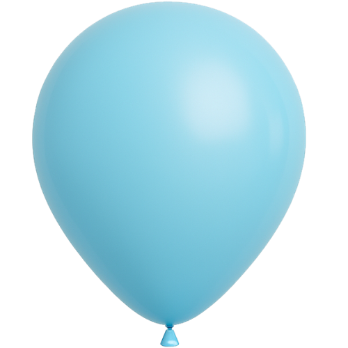25 Ballons 30cm Bleu Ciel