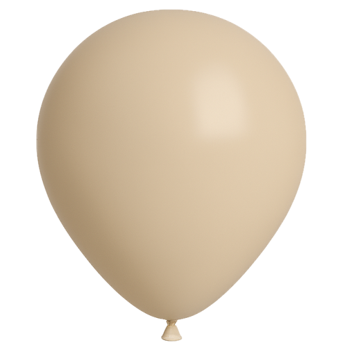 25 Ballons 13cm Sable
