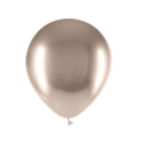 10 Ballons 12" Beige Brillant - Balloonia