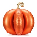 1 Alu Citrouille orange 3D de 90x90cm 