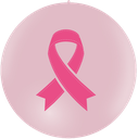1 Ballons latex 2' rose imprimé Nœud rose Sens Hélium - Balloonia 