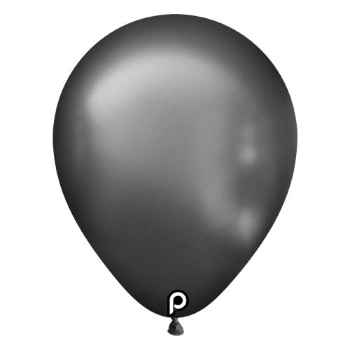 [PL-GCOL-11] 50 Ballons 11" Glam TM Charcoal - Prima