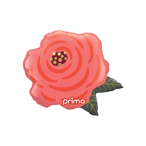 [PF-0113-13] 13" Air-filled Trendy Rose Shape - Prima