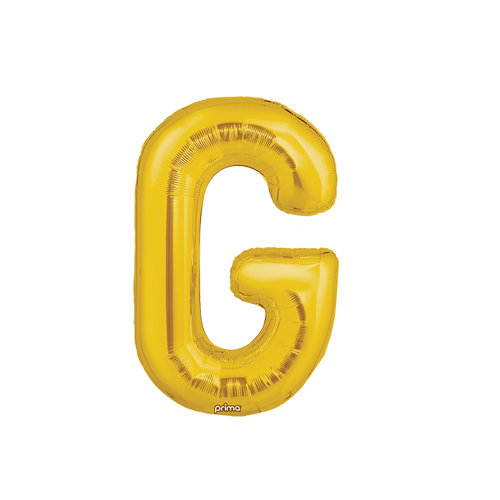 [PF-GLDG-16] Poche de 2 Alu 16" lettre G Gold - Prima