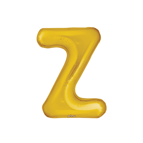 [PF-GLDZ-16] Poche de 2 Alu 16" lettre Z Gold - Prima
