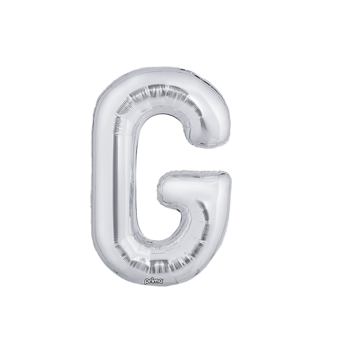 [PF-SLVG-16] Poche de 2 Alu 16" lettre G Silver - Prima