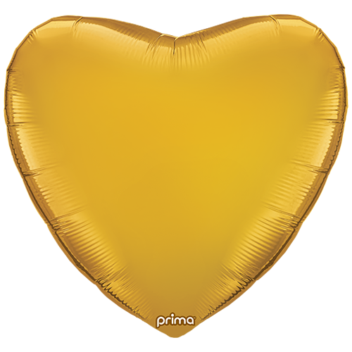 [PF-GDHT-32] 1 Alu 32" Dorée Coeur - Prima