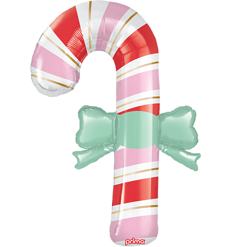 [PF-0041-39] 39" Cannes de Bonbon avec un Noeud - Prima