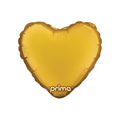 [PF-GDHT-9] 1 Poche De 6 Alu Coeur Gold 9" - Prima