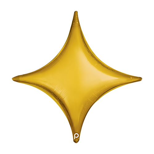 [PF-GDSP-18] 1 Poche De 5 Déco TM Starpoint Gold 18" - Prima