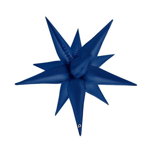 [PD-0137-26] 26" Navy Blue Satin Starburst - Prima