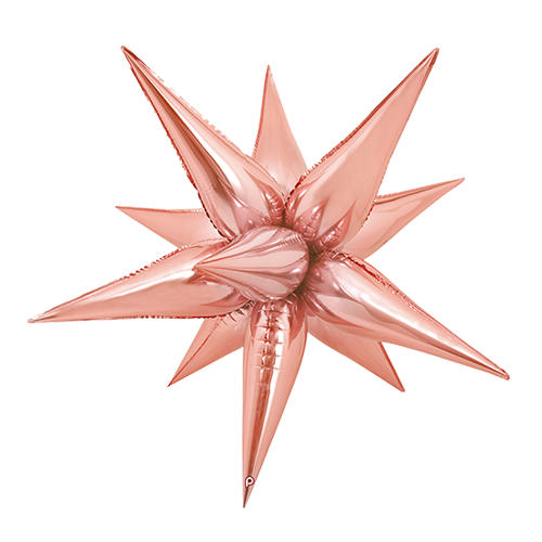 [PF-RGSB-40] 1 Déco TM 40"  Starburst Rose Gold -Prima